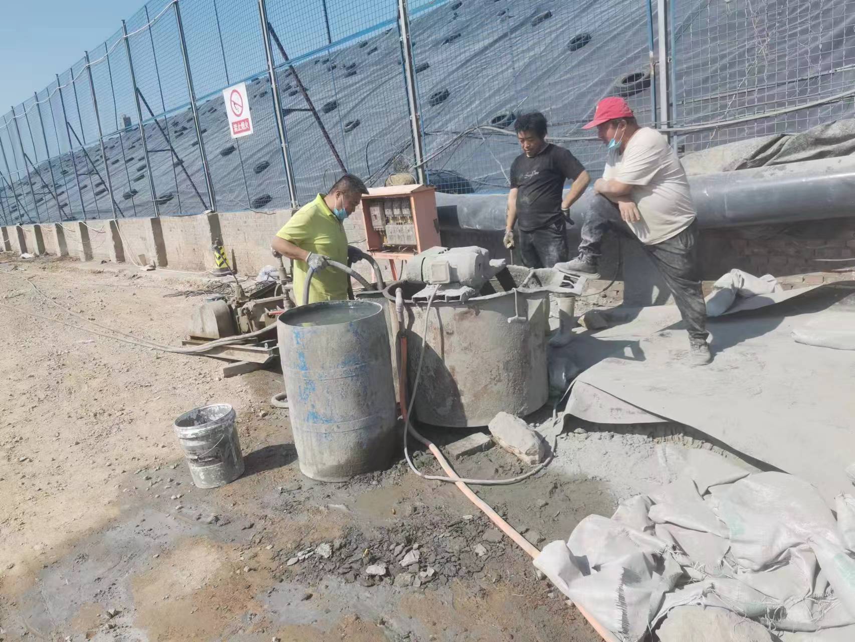 霞山袖阀管注浆